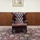 Fauteuil Chesterfield anglais classique