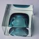 Ashtray Sommerso cubic gray by Seguso, Murano, Italy, 1970