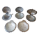5 scallop butter dishes