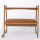 Vintage Bar Cart on Wheels, Mid Century Modern Trolley Table, 1960s Germany