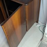 Walnut Sapporo Sideboard by Mario Marenco for Mobilgirgi, 1970s