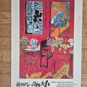 Matisse - Large Red Interior 1948 - Japan 1981 - Original poster