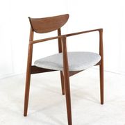 Set of 4+2 Harry Ostergaard for Randers Møbelfabrik chairs - danish design