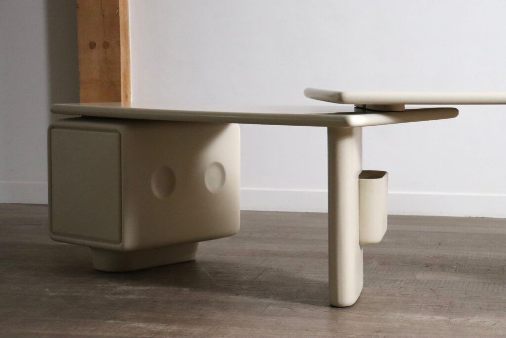 Ernest Igl Jet corner desk for Wilhelm Werndl, 1970s