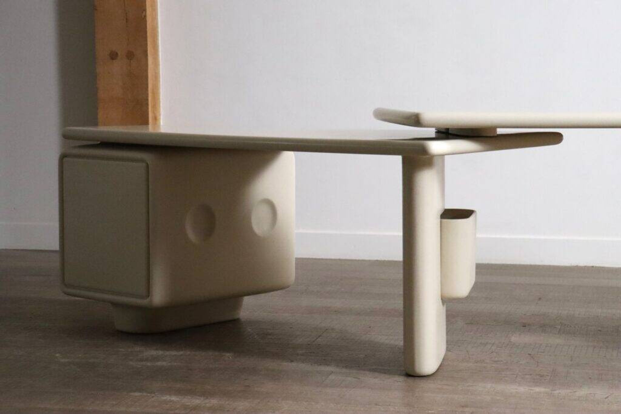 Ernest Igl Jet corner desk for Wilhelm Werndl, 1970s