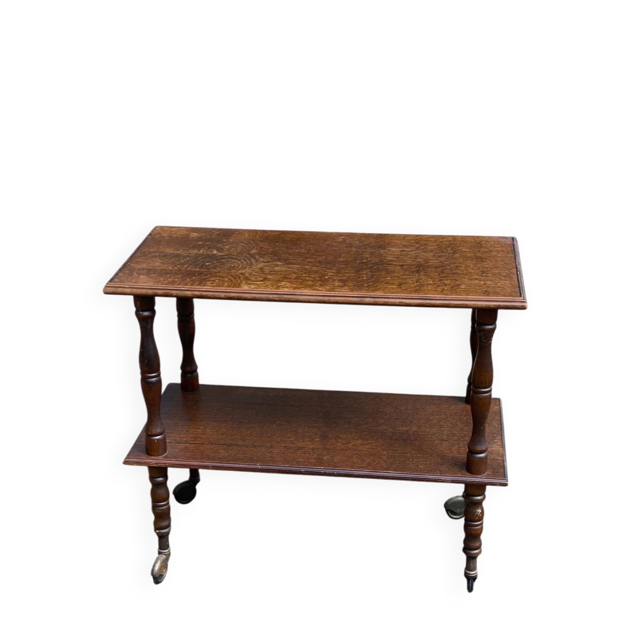 Vintage Louis XIV dessert table in solid wood