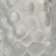 Vintage 1950s French Frosted Glass Decanter - Embossed Grapevine