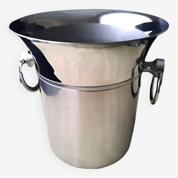 Jean Couzon stainless steel champagne bucket