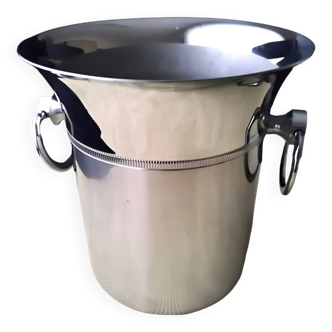 Jean Couzon stainless steel champagne bucket