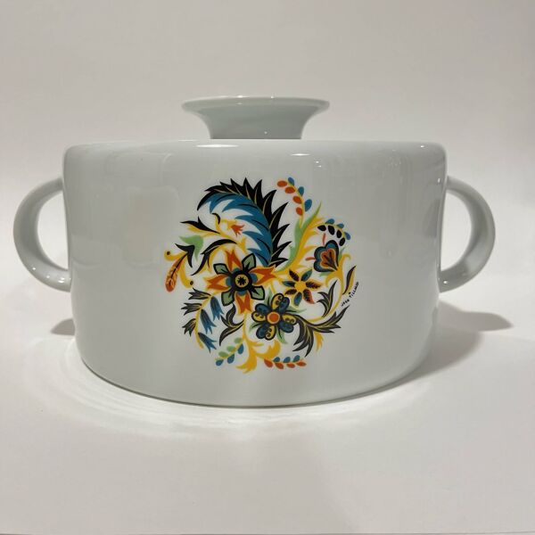 Soupière porcelaine de Couleuvre numerotée