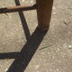 Paire de fauteuils paillées campagnards