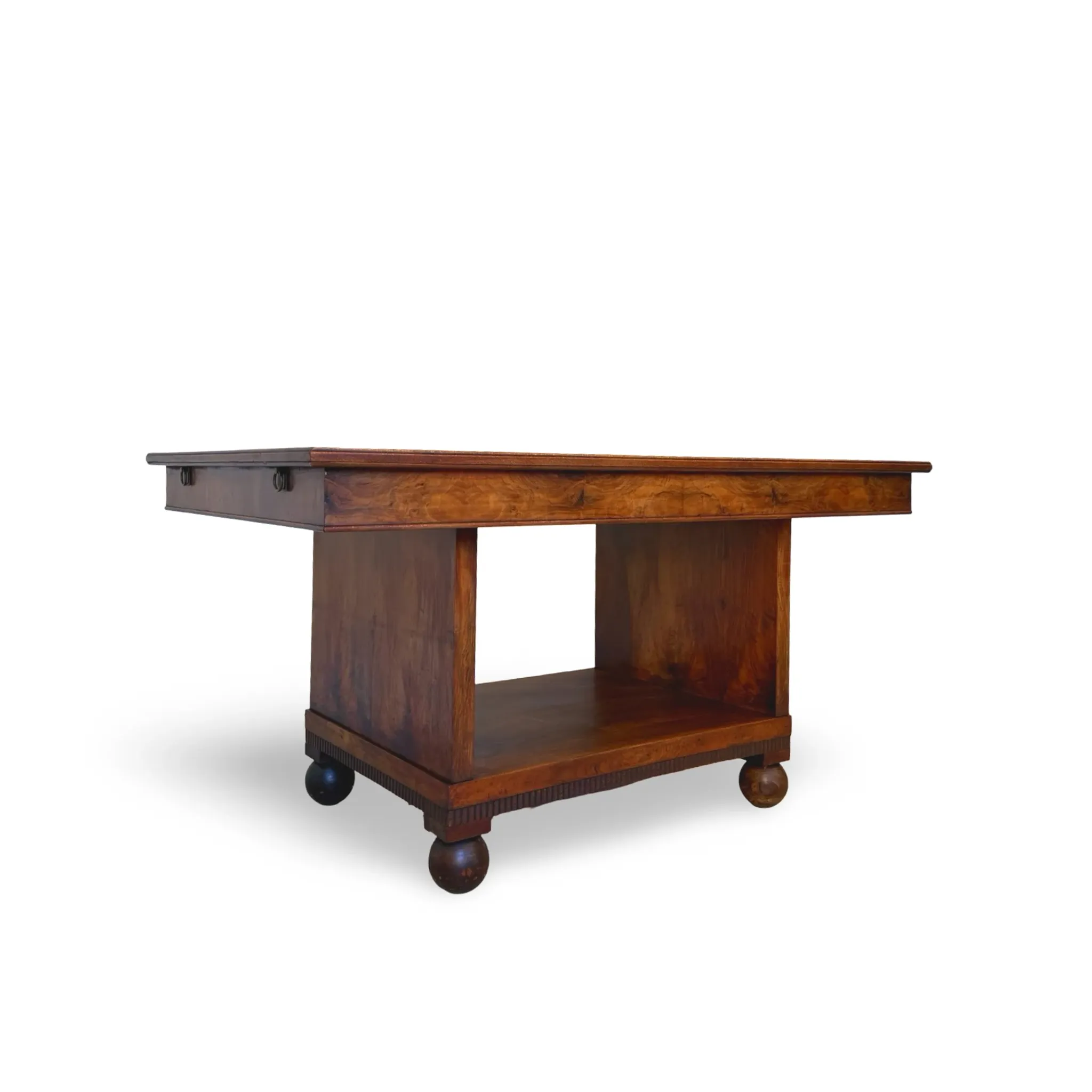 Art Deco dining table, from Italy around the 1930s.