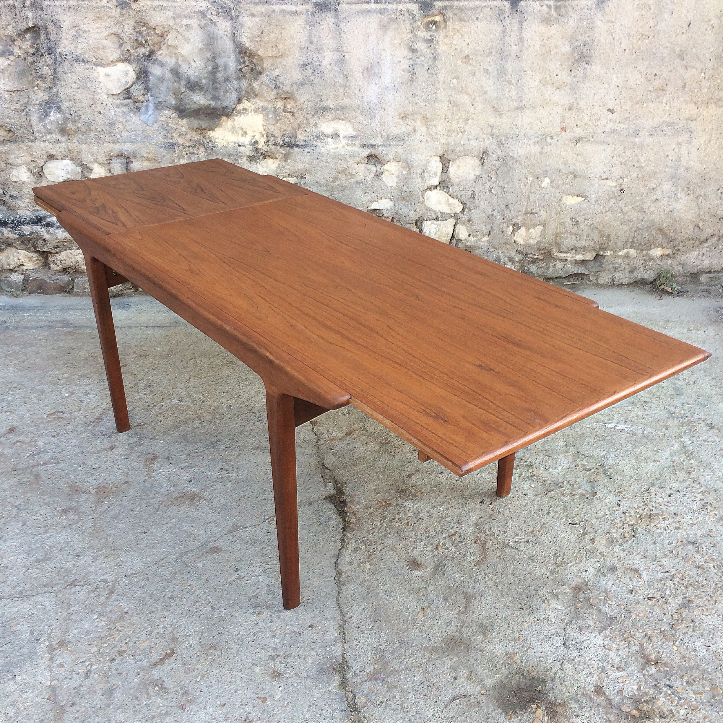 Table at Scandinavian meal 1960