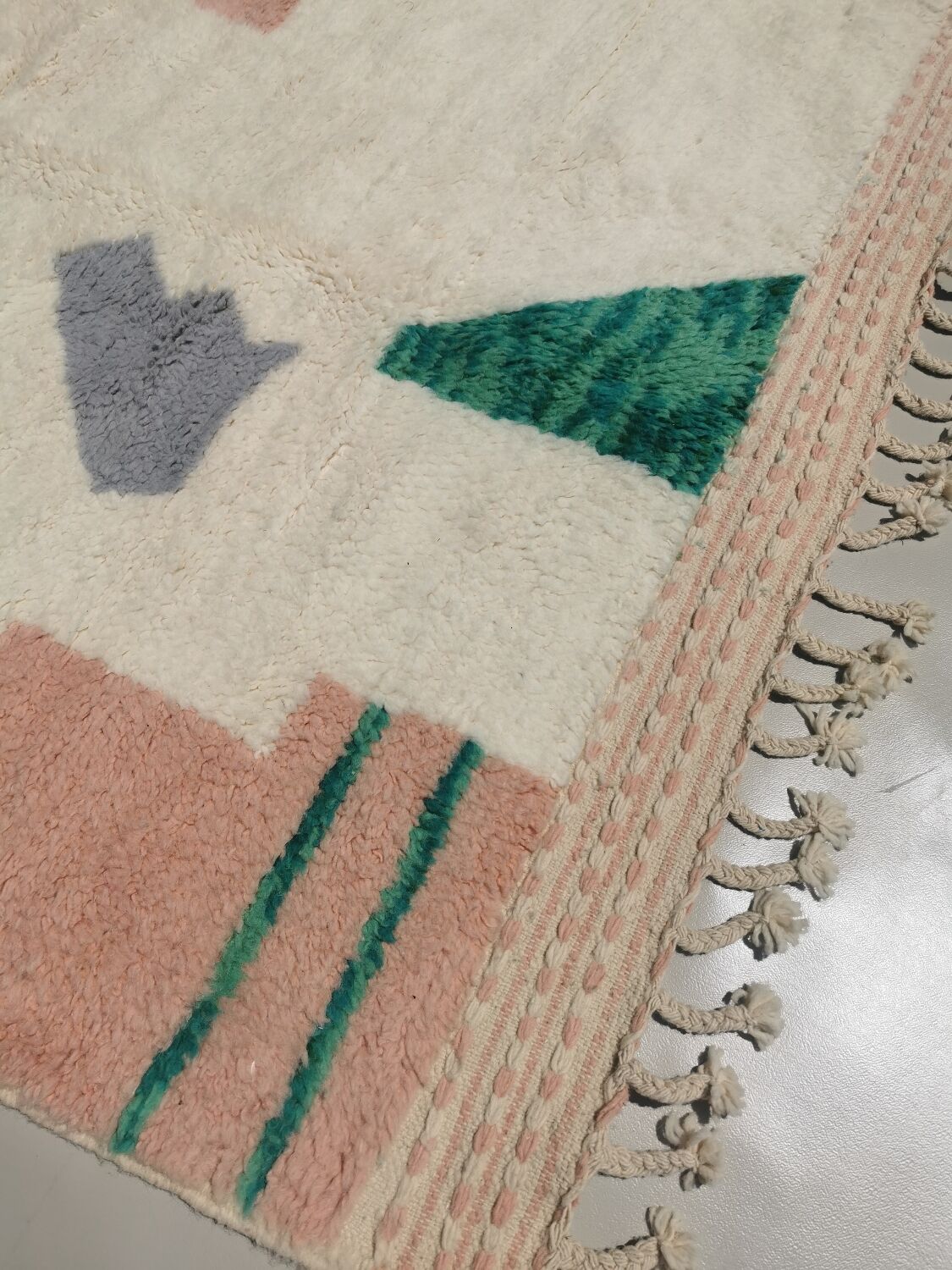 Berber carpet beni ouarain