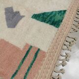 Berber carpet beni ouarain