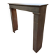 Decor, cheminée factice, console Bois peint époque 19 eme