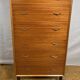 Commode rétro vintage en teck du milieu du siècle par Beeanese – 1960 Élégante