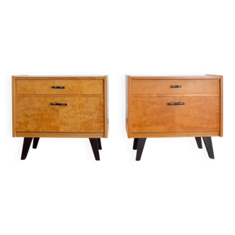 Paire de chevets vintage 1960s