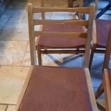 6 chaises style scandinave