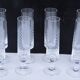 Lot of 7 Rosenthal Romance Motif I Flute Champagne 7.25" tall