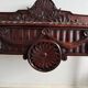 Beautifully carved Edwardian side table