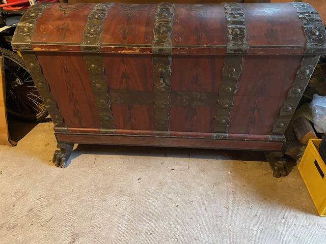 Bridal chest Denmark 1880