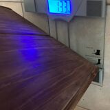 19th century solid wood bedside table