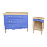 Ensemble commode & chevet revalorisés