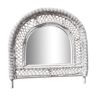 Rattan mirror