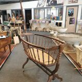 Old gooseneck cradle