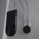 Mid century arc ceiling or wall light by Bruno Gecchelin, Italy 1970s