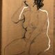 Painting drawing nude feminine