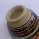 Berber bowl in earth with motifs