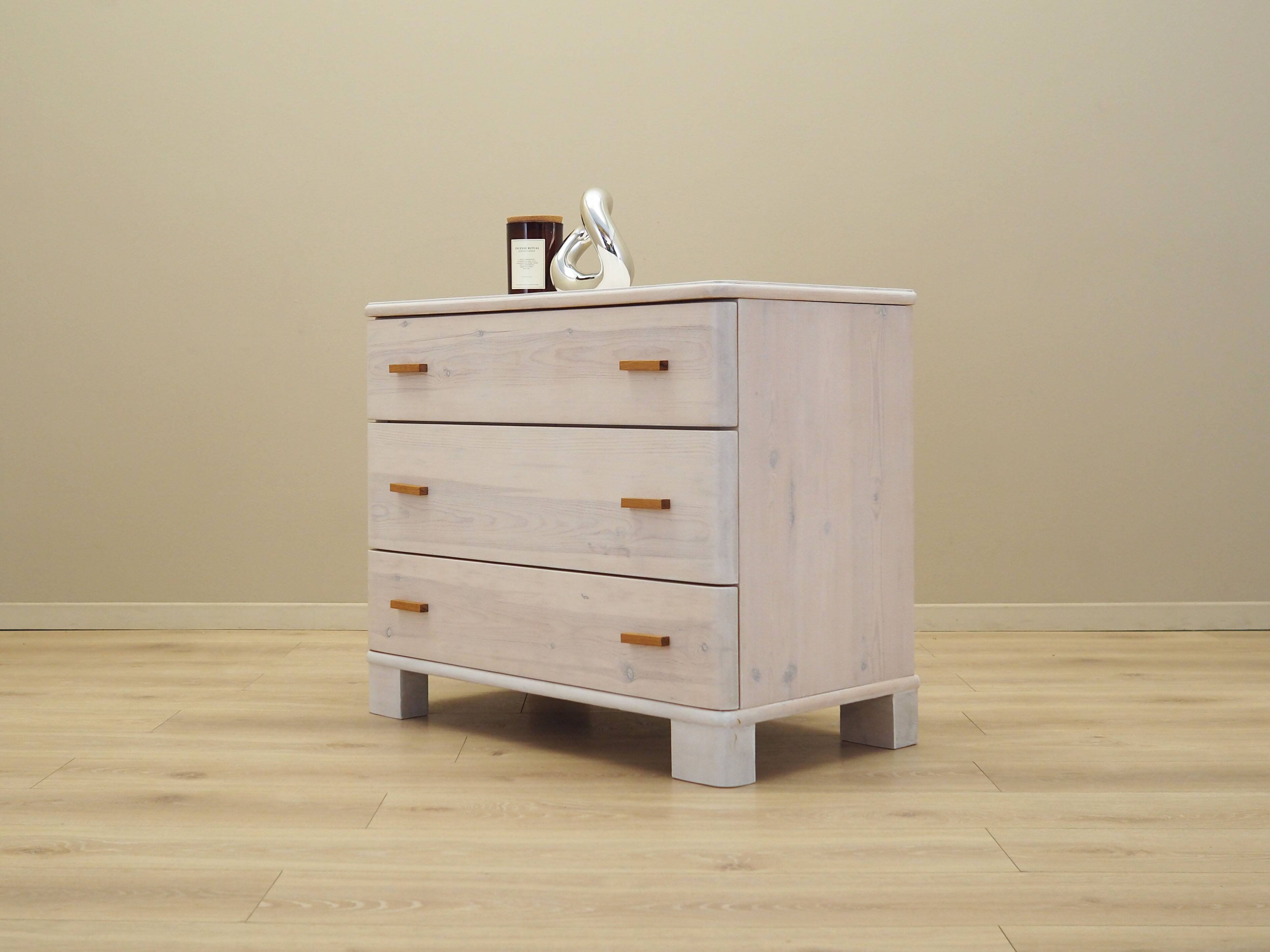 Pine chest of drawers, Danish design, 1960s, production: Denmark