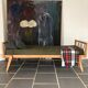 Resting bed braces reconstruction / vintage midcentury