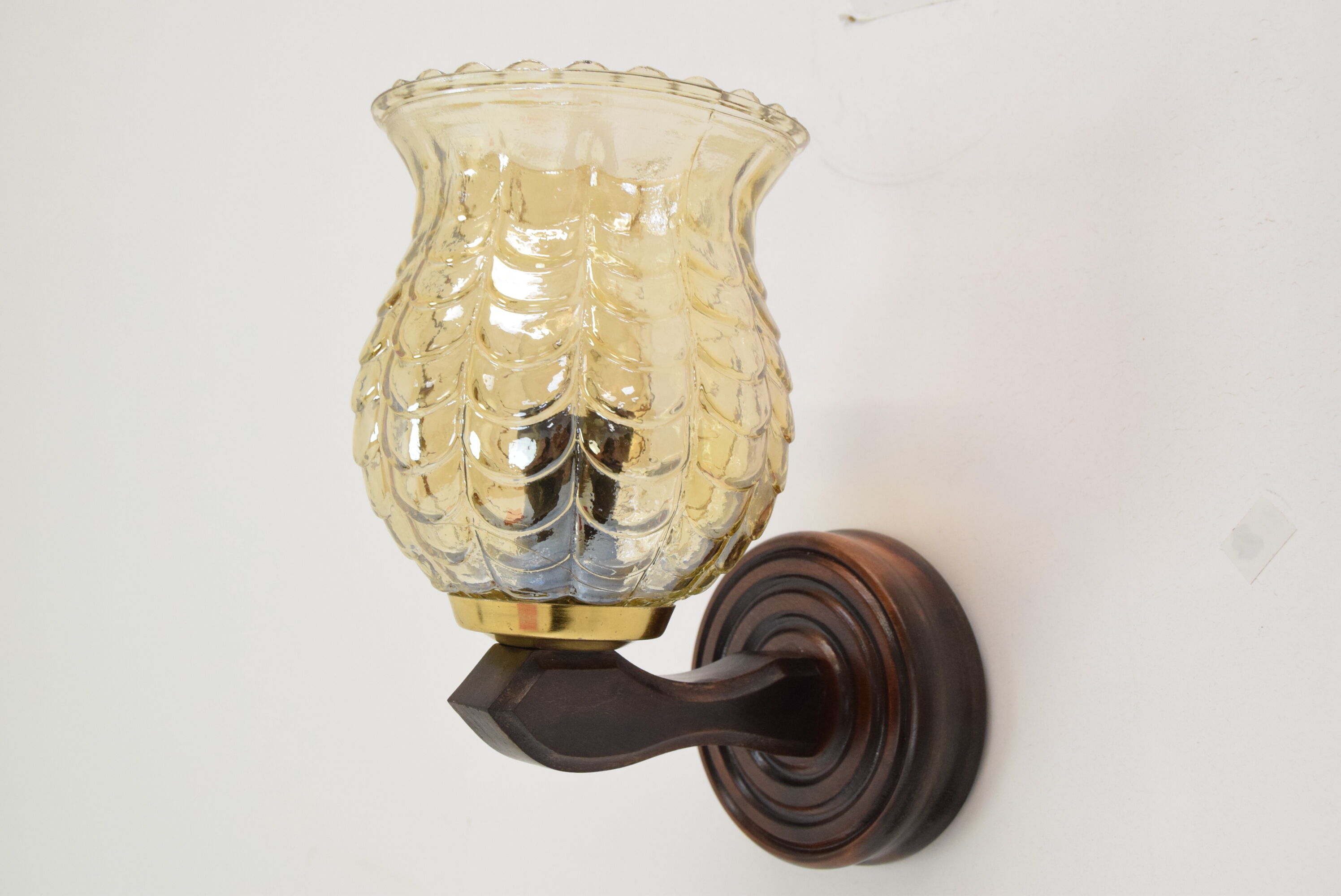 Mid-century wall lamp, 1970's.