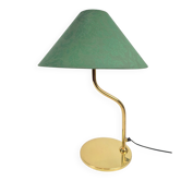 Lampe de table en laiton vintage de style Regency, inspirée par Josef Frank, années 1960.