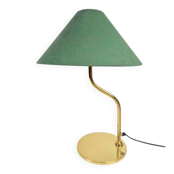 Vintage Regency Brass Table Lamp in the style of Josef Frank, 1960s