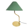 Vintage Regency Brass Table Lamp in the style of Josef Frank, 1960s