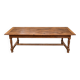 Grande table de ferme en chêne – XIXe siècle – 235 cm