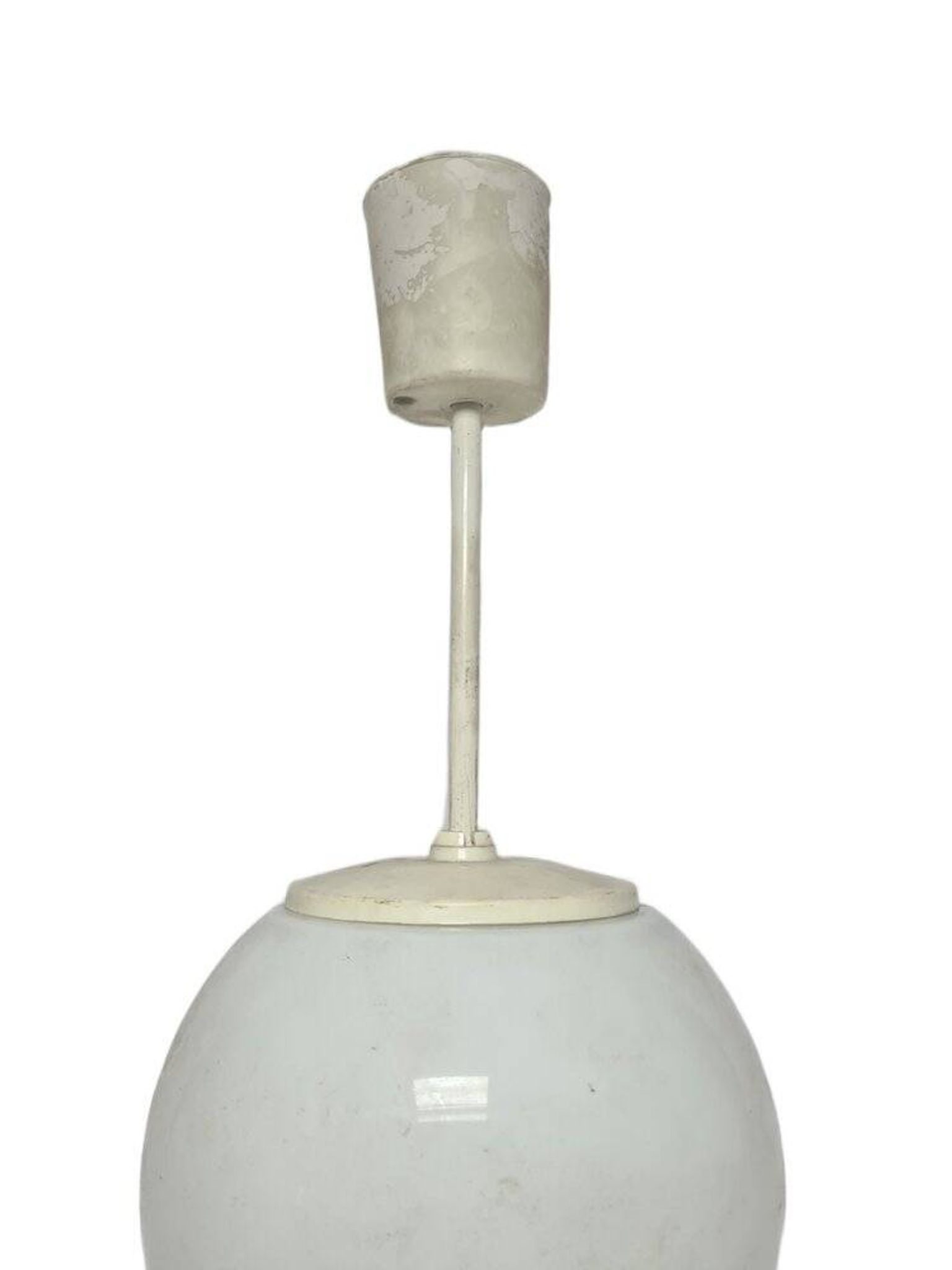 Vintage communist pendant lamp, Poland, 1970s