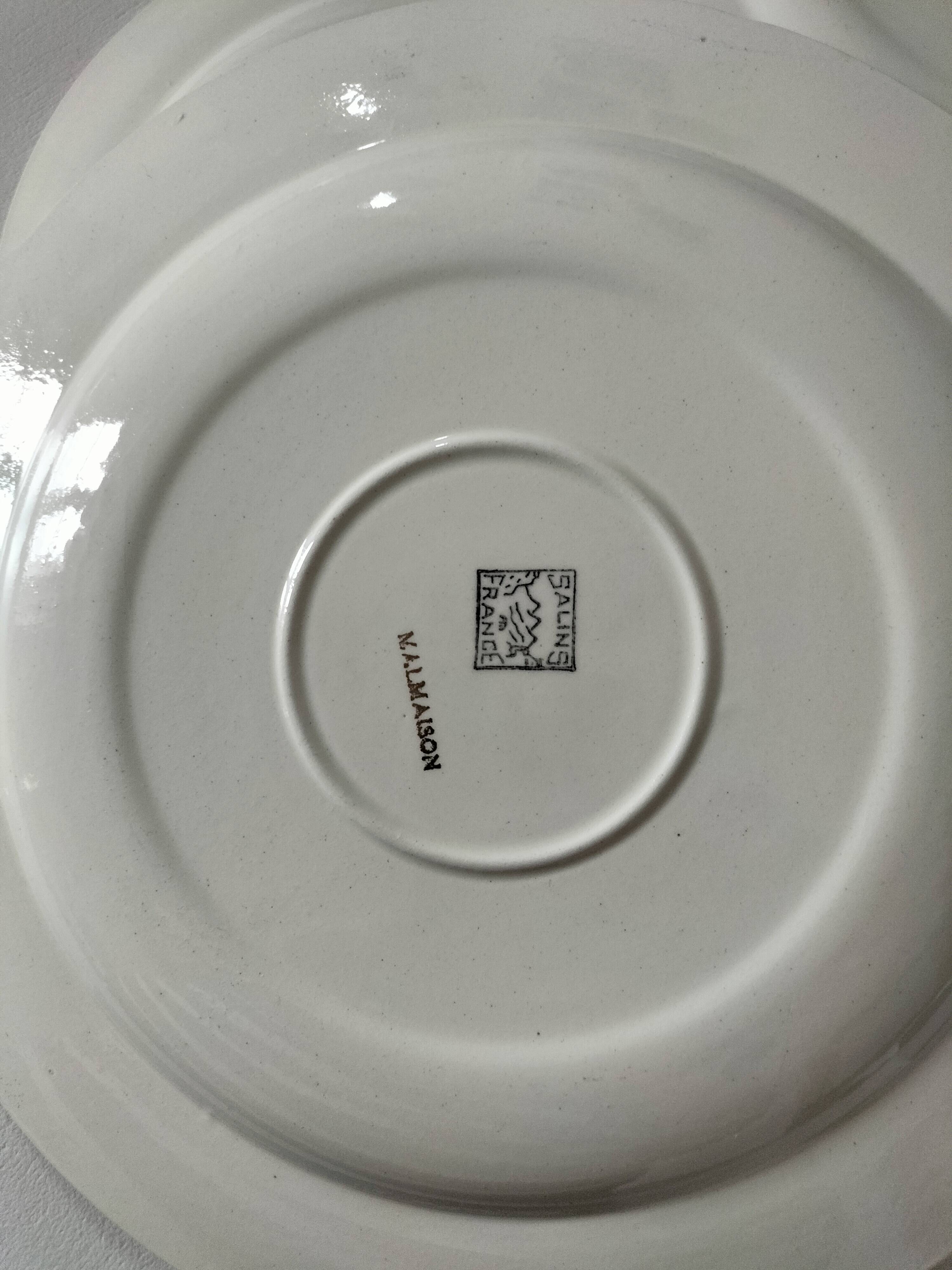 Dessert service Salins, model Malmaison, 1955–1960