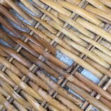 Vintage rattan chiffonier