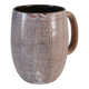 Ceramic mug signed Juliette Derel Rivier Vallauris 1950s