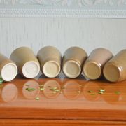Set of 6 stoneware glasses from Digoin.