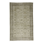 Turkish Anatolian Handmade Vintage Rug 288 cm x 176 cm