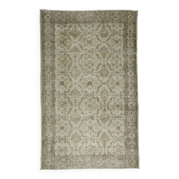 Tapis vintage turc anatolien fait main 288 cm x 176 cm