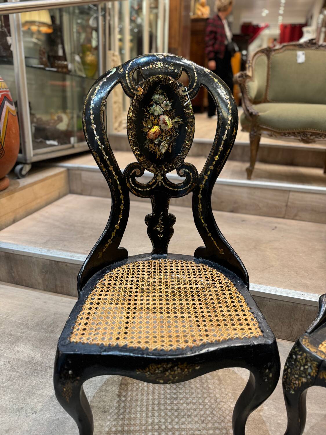 Pair of Napoleon III chairs