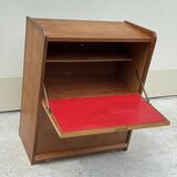 Petit secrétaire à abattant années 60 vintage