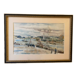 Watercolor signed